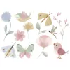 Autocolante pentru perete - Flowers & Butterflies - Little Dutch