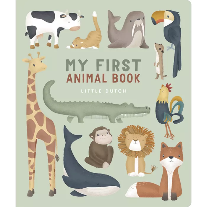 Carte pentru copii - My first animal book - Little Dutch