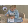 Carte de pictat cu acuarele si stickere - Jim Vehicles - Little Dutch