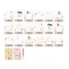 Carte de pictat cu acuarele si stickere - Rosa Fairy Garden - Little Dutch