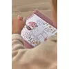Carte de pictat cu acuarele si stickere - Rosa Fairy Garden - Little Dutch