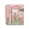 Carte magica de colorat cu apa - Rosa Fairy Garden - Little Dutch