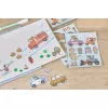 Carte magnetica cu figurine - Jim Vehicles - Little Dutch