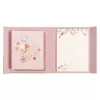 Carte magnetica cu figurine - Rosa Fairy Garden - Little Dutch