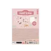 Carte magnetica cu figurine - Rosa Fairy Garden - Little Dutch