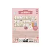 Set de colorat cu carte, creioane si stickere - Rosa Fairy Garden - Little Dutch