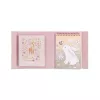 Set de colorat cu carte, creioane si stickere - Rosa Fairy Garden - Little Dutch