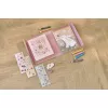 Set de colorat cu carte, creioane si stickere - Rosa Fairy Garden - Little Dutch