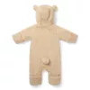 Salopeta captusita cu gluga din material teddy - Baby Bunny Sand - Little Dutch Salopeta captusita cu gluga din material teddy - Baby Bunny Sand - Little Dutch