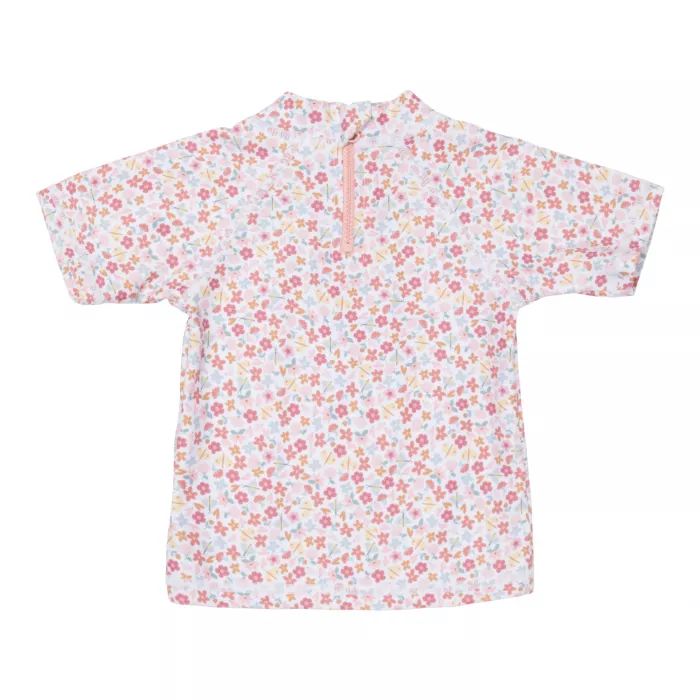 Tricou cu protectie UV 50+ - Summer Flowers - Little Dutch