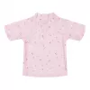 Tricou cu protectie UV 50+ - Little Pink Flowers - Little Dutch
