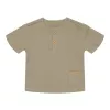 Tricou din bumbac organic - Little Goose - Olive - Little Dutch