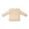 Bluza cu maneca lunga din bumbac organic - Baby Bunny - Sand - Little Dutch 