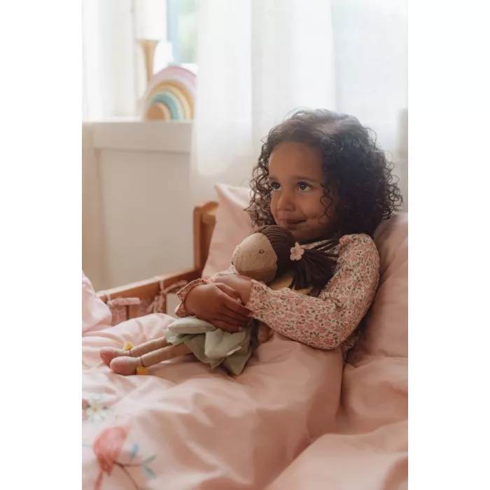 Pijama din bumbac organic - Fairy Floral - Little Dutch