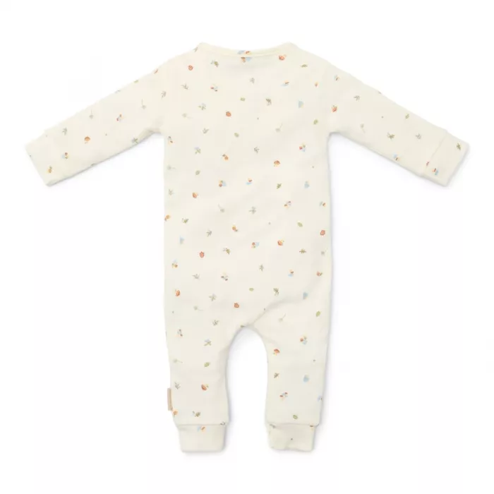 Pijama salopeta din bumbac organic pentru copii - Forest Tresures - Little Dutch