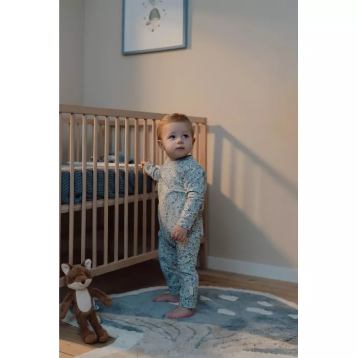 Pijama salopeta din bumbac organic pentru copii - Forest Adventures - Little Dutch
