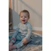 Pijama salopeta din bumbac organic pentru copii - Forest Adventures - Little Dutch