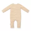 Pijama salopeta din bumbac organic pentru copii - Natural Stripes - Little Dutch