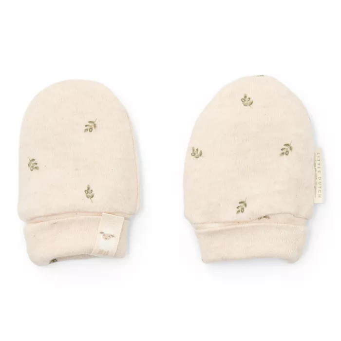 Manusi pentru bebelusi - Little Farm - Green Leaves - Little Dutch