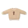 Bluza din material teddy - Gingerbread - Little Dutch