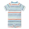 Costum de baie intreg cu maneca scurta - protectie UV 50+ - Stripes Multi Colour - Little Dutch