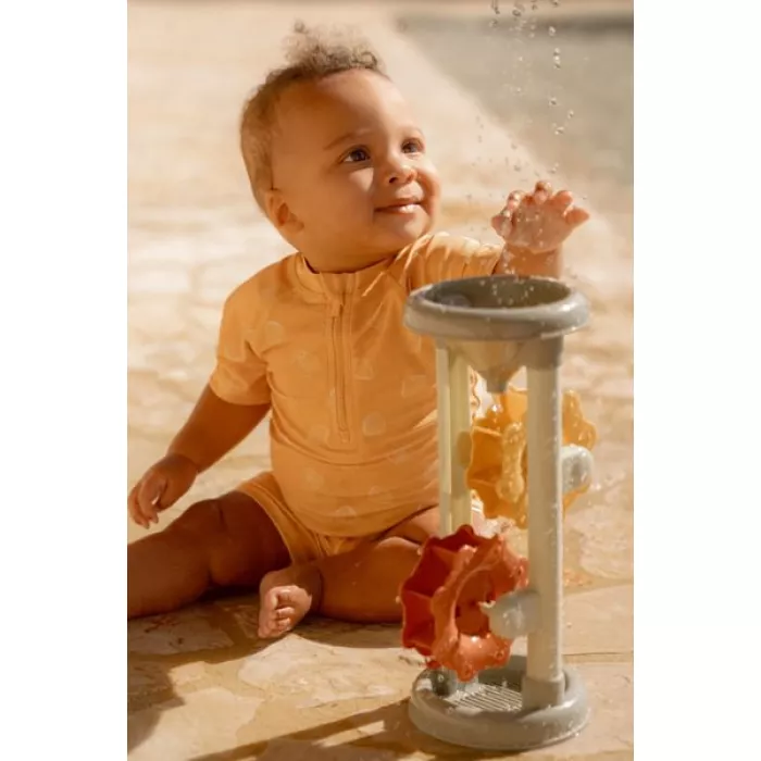 Slip de baie - protectie UV 50+ - Seashells Sunny Yellow - Little Dutch