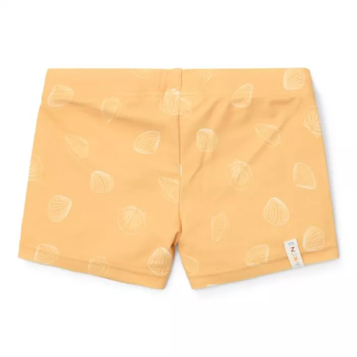 Slip de baie - protectie UV 50+ - Seashells Sunny Yellow - Little Dutch