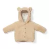 Jacheta Teddy pentru bebelusi - Sand - Little Dutch