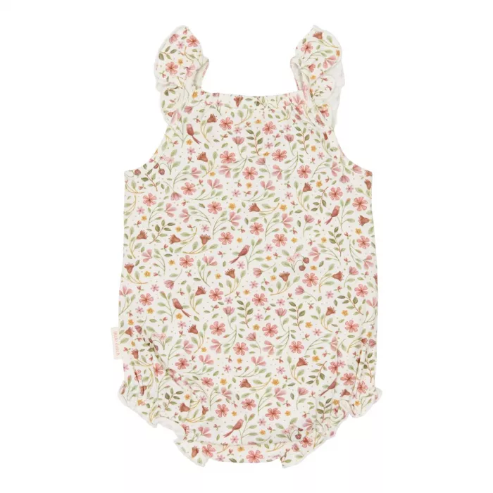 Body fara maneci cu volane din bumbac organic - Fairy Wonders - Little Dutch