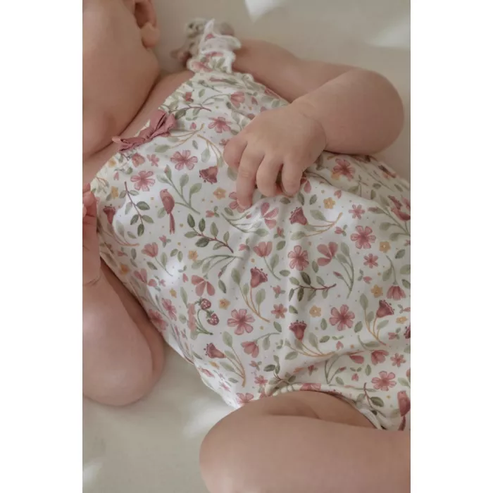 Body fara maneci cu volane din bumbac organic - Fairy Wonders - Little Dutch