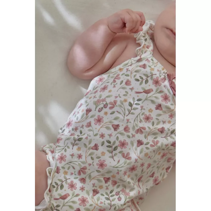 Body fara maneci cu volane din bumbac organic - Fairy Wonders - Little Dutch