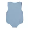 Salopeta romper din bumbac organic - Stone Blue - Little Dutch