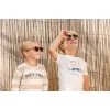 Tricou din bumbac organic - Creme - It's a Good Day - Little Dutch