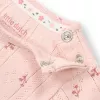Tricou  din bumbac organic - Pink Fairy Flowers - Little Dutch