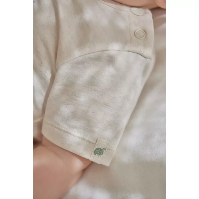 Tricou din bumbac organic - Sand Melee - Little Dutch