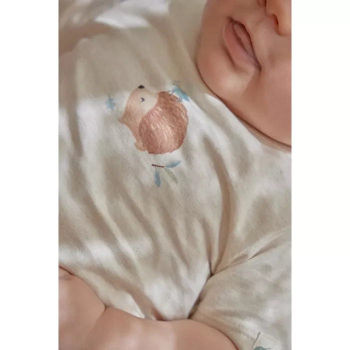 Tricou din bumbac organic - Sand Melee - Little Dutch