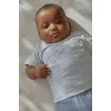 Tricou din bumbac organic - Baby Blue - Little Dutch