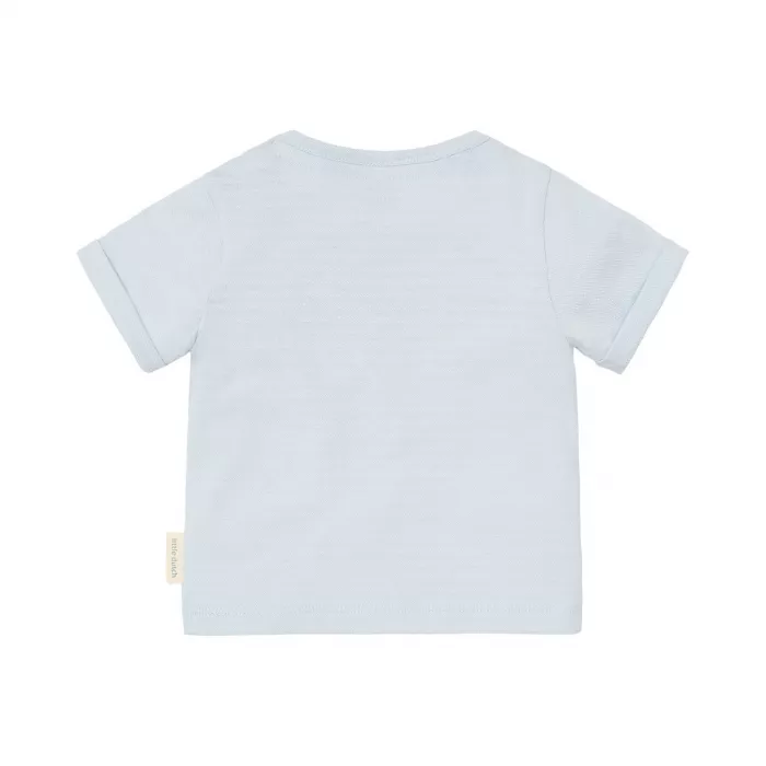 Tricou din bumbac organic - Baby Blue - Little Dutch