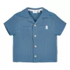 Camasa cu maneca scurta - Indigo - Little Dutch