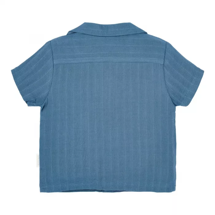 Camasa cu maneca scurta - Indigo - Little Dutch