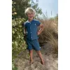 Pantaloni scurti din bumbac organic - Indigo - Little Dutch
