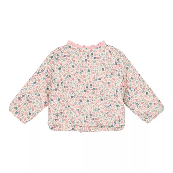 Jacheta cu volane din bumbac organic - Meadow Flowers - Little Dutch