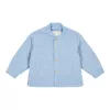 Jacheta din bumbac organic - Steel Blue - Little Dutch