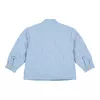 Jacheta din bumbac organic - Steel Blue - Little Dutch