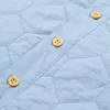 Jacheta din bumbac organic - Steel Blue - Little Dutch