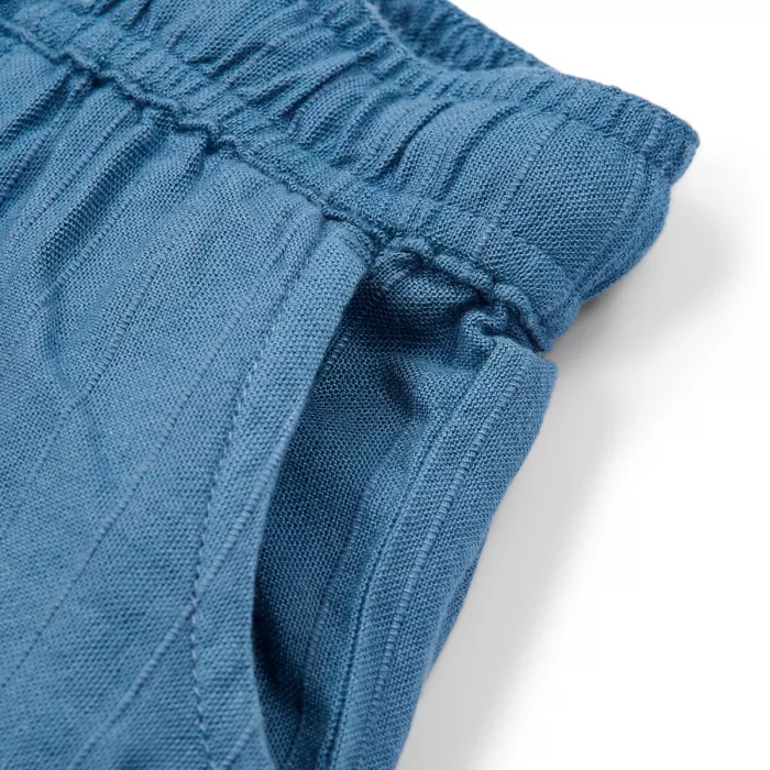 Pantaloni scurti din bumbac organic - Indigo - Little Dutch