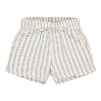Pantaloni scurti din bumbac organic - Multi Stripe - Little Dutch