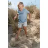 Pantaloni scurti din bumbac organic - Multi Stripe - Little Dutch