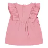 Rochita din bumbac organic cu pantalon scurt - Pink Blush - Little Dutch
