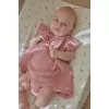 Rochita din bumbac organic cu pantalon scurt - Pink Blush - Little Dutch